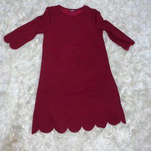 Shein Maroon Dress